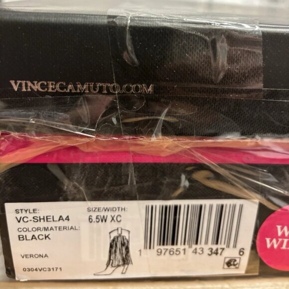 Vince Camuto Women’s Sheila, Black Western Boots, Size 6.5W, Extra Wide - Picture 7 of 7